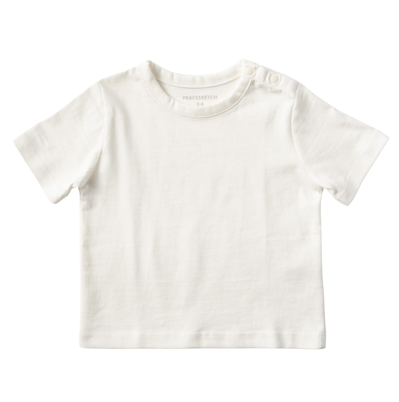 Gots authentication short sleeve baby t -shirt