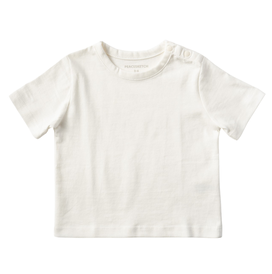 Gots authentication short sleeve baby t -shirt